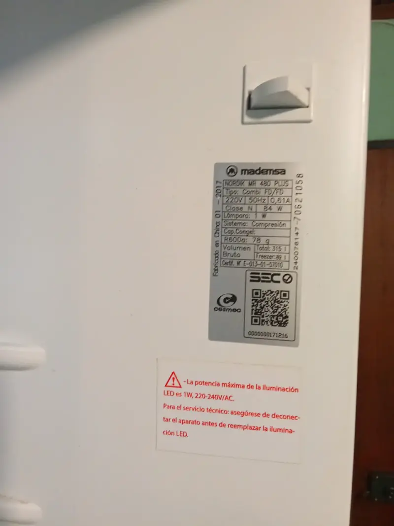 Refrigerador Mademsa - 2