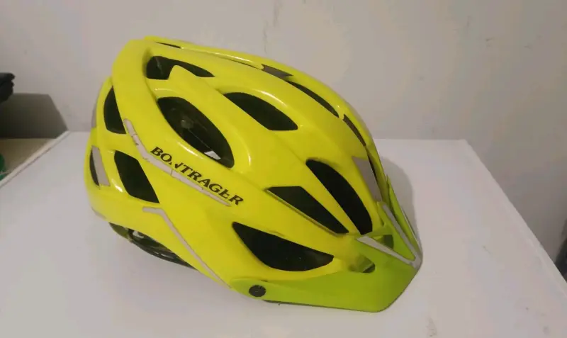 Casco de bicicleta Bontrager amarillo fluorescente - 1