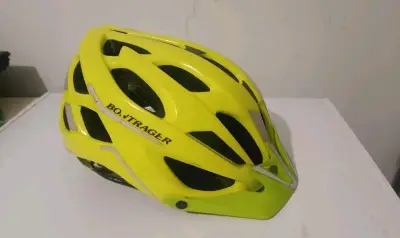 Casco de bicicleta Bontrager amarillo fluorescente - miniatura 1