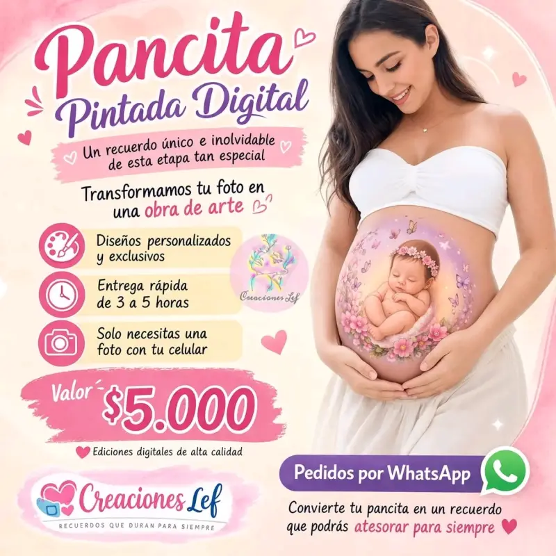 Pancita Pintada Digital Personalizada