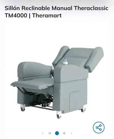 Sillón Reclinable Manual Theraclassic TM4000 Theramart - miniatura 1