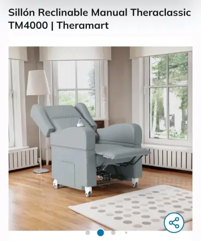 Sillón Reclinable Manual Theraclassic TM4000 Theramart - miniatura 4