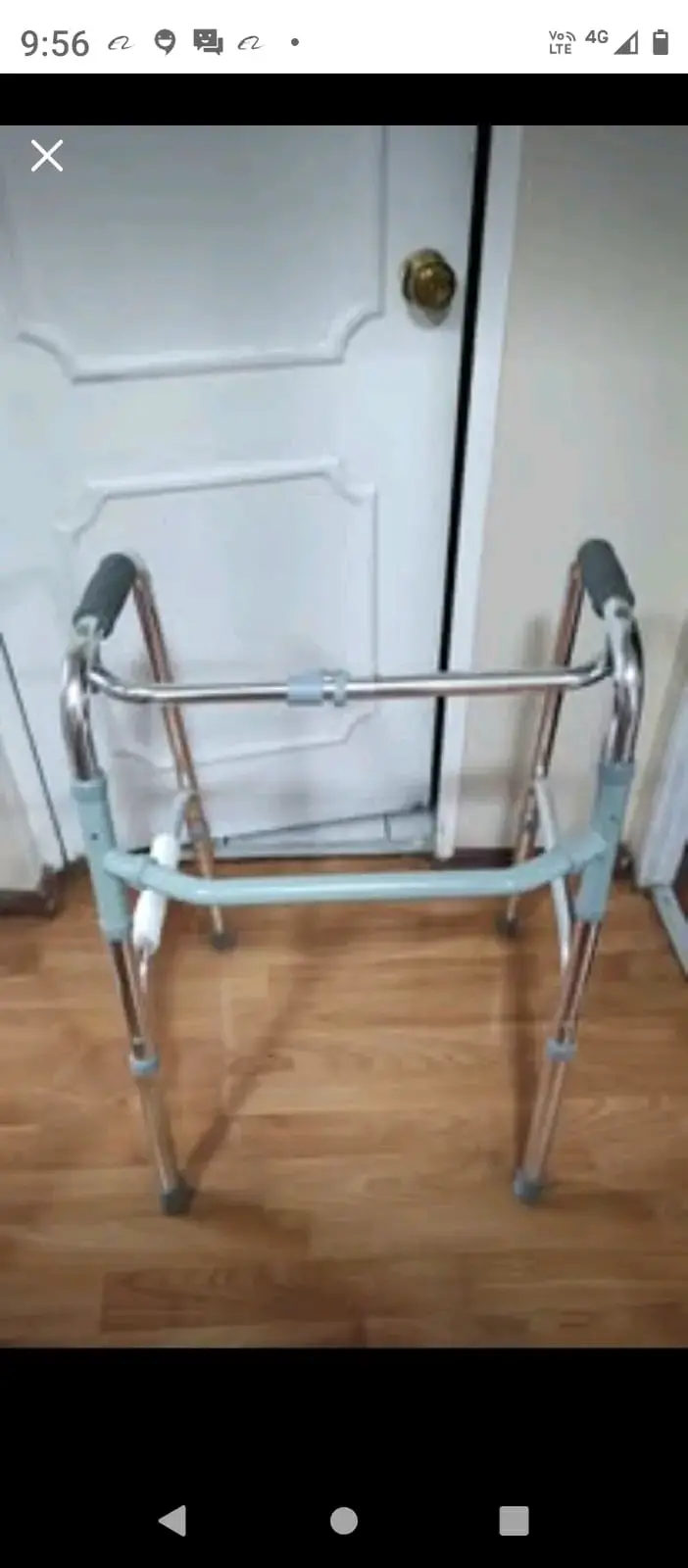 Andador plegable de aluminio para adultos