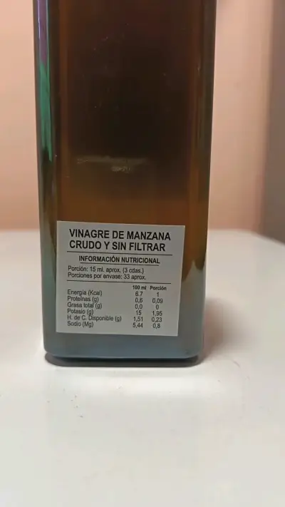 Vinagre de Manzana Natural Punucapa - miniatura 3
