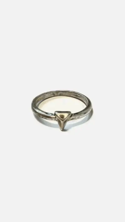 Set de anillos de plata con piedras decorativas - miniatura 6