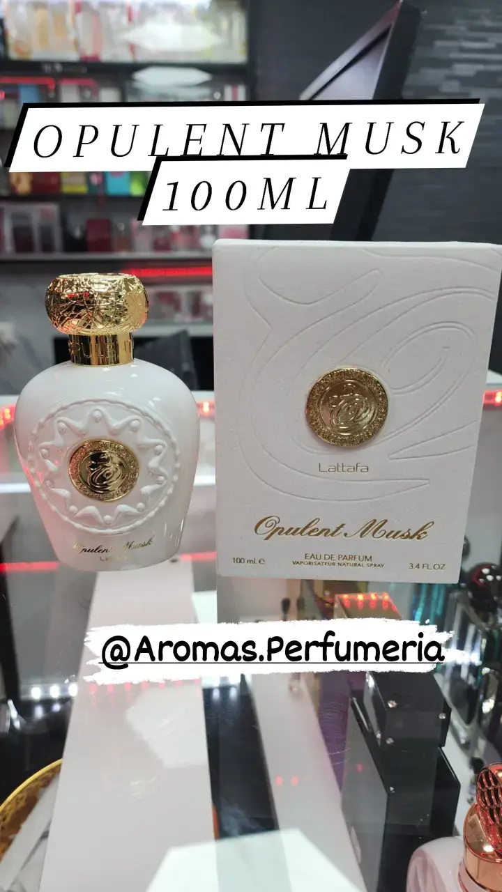 Perfume Opulent Musk 100ml Lattafa - 1