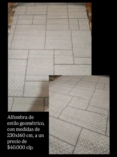 Alfombra geométrica - miniatura 1