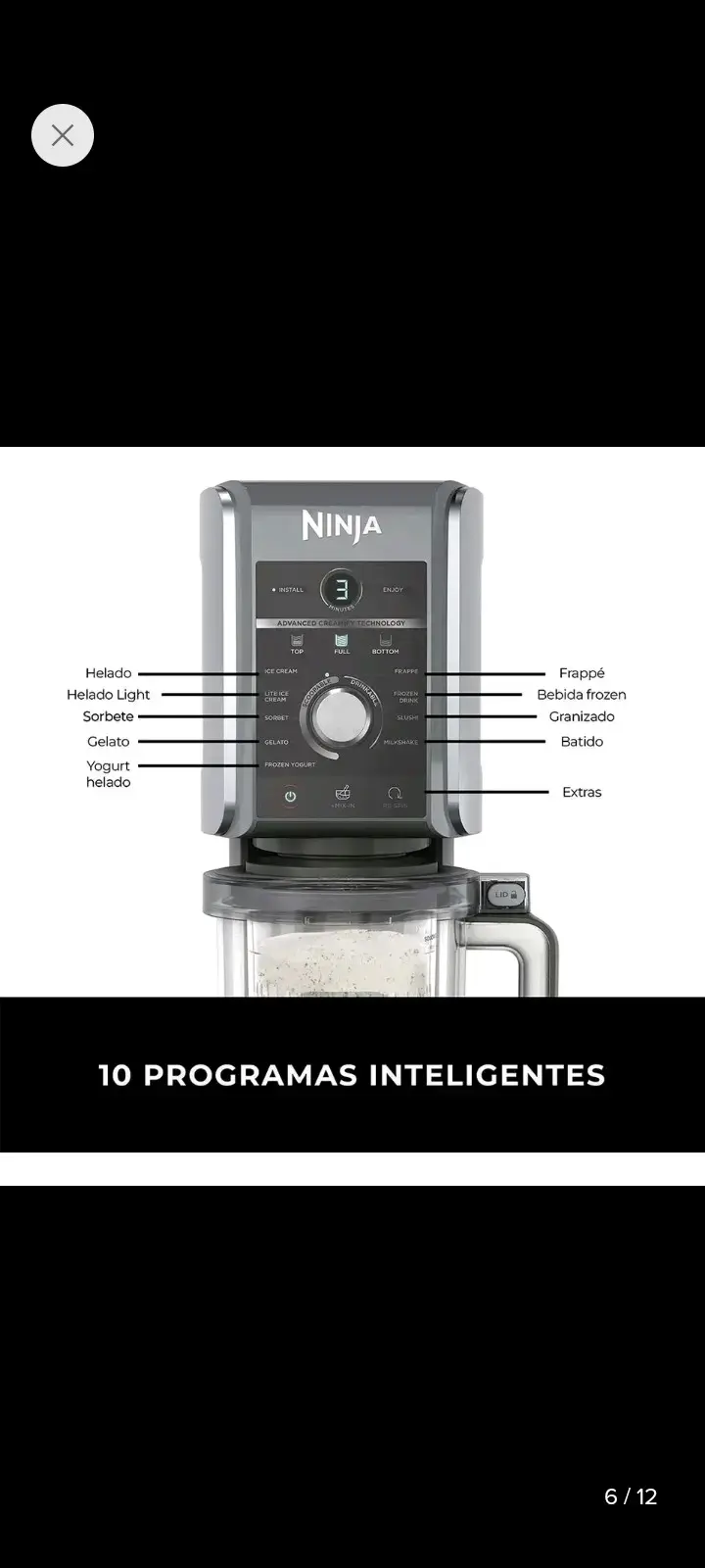 Máquina de helados Ninja Creami Deluxe - 3