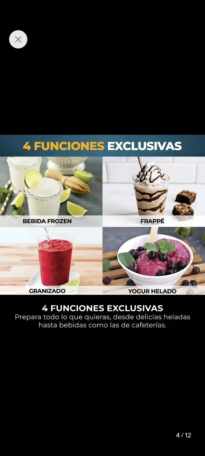 Máquina de helados Ninja Creami Deluxe - 5