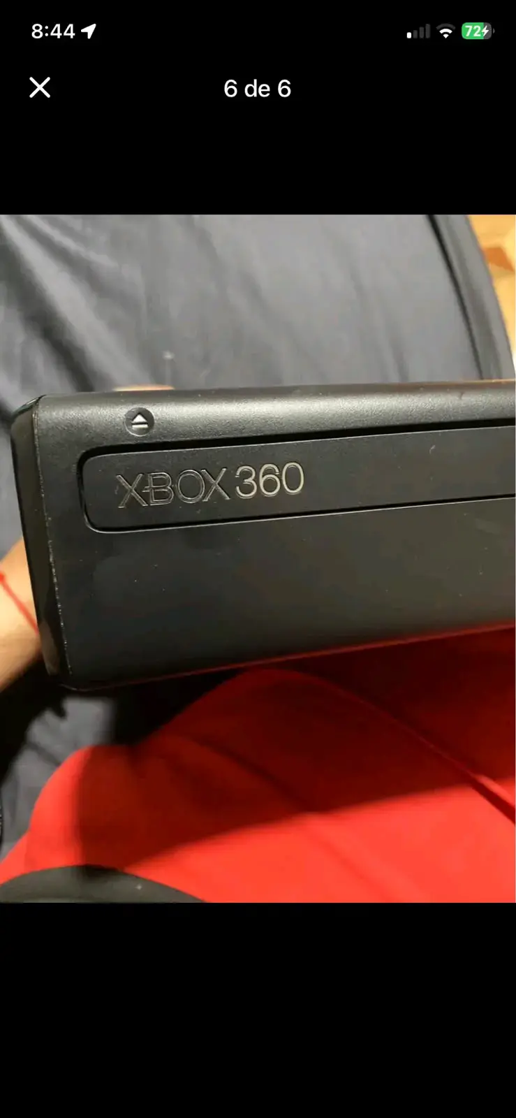 Consola Xbox 360 con control y fuente de poder - 4