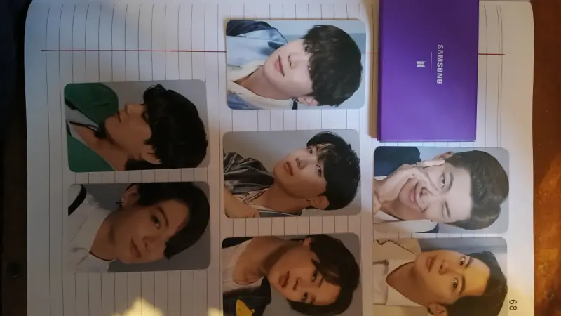 Set de tarjetas fotográficas de K-Pop - 3