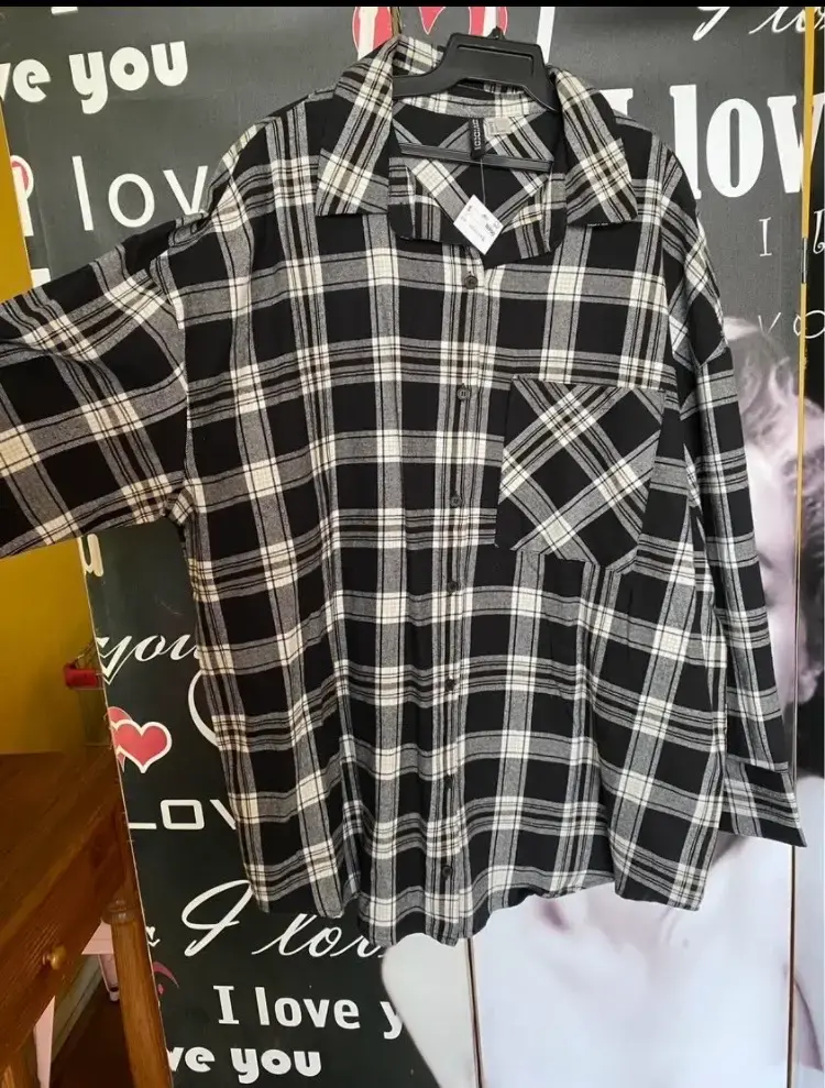Camisa de franela a cuadros - 2