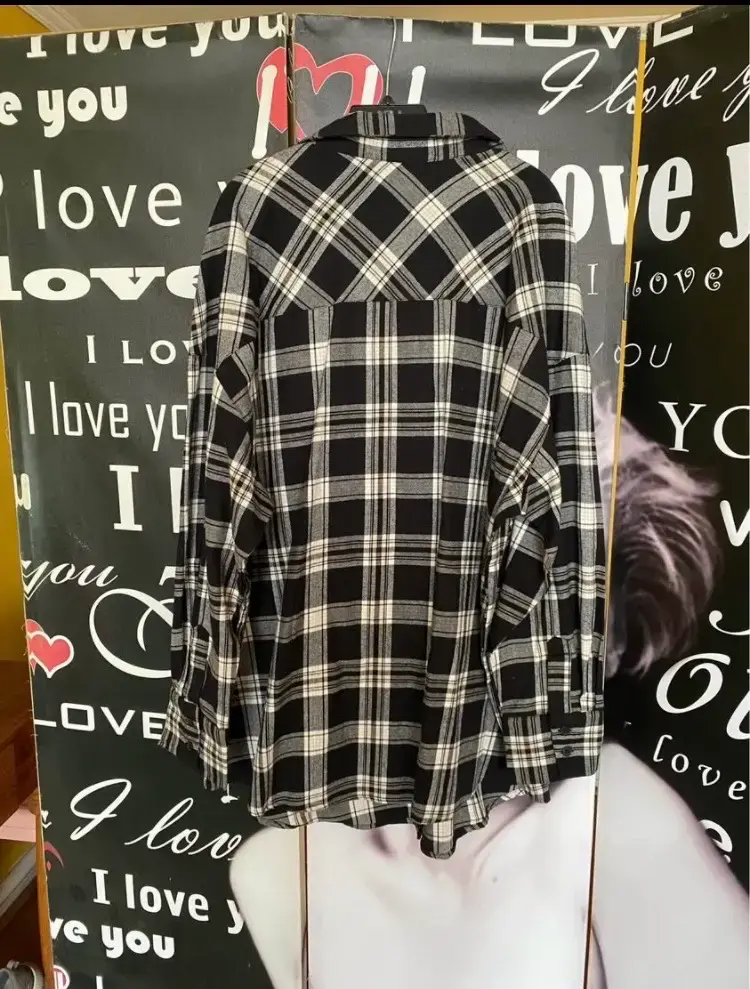 Camisa de franela a cuadros - 3
