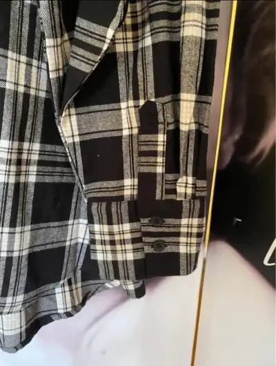 Camisa de franela a cuadros - miniatura 4