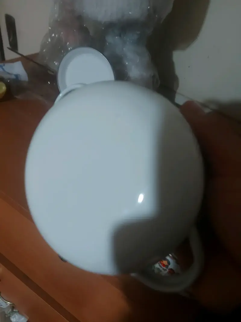 Juego de ollas esmaltadas con diseño floral - 3