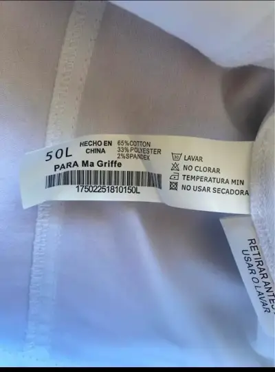 Chaqueta blanca de mezclilla - miniatura 6