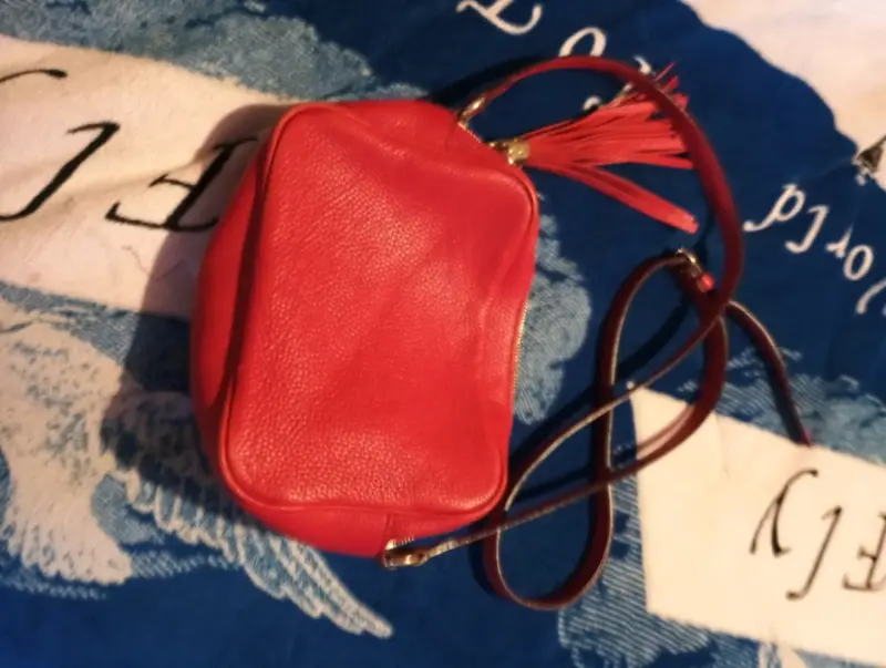 Bolso de cuero rojo para mujer Gucci - 2