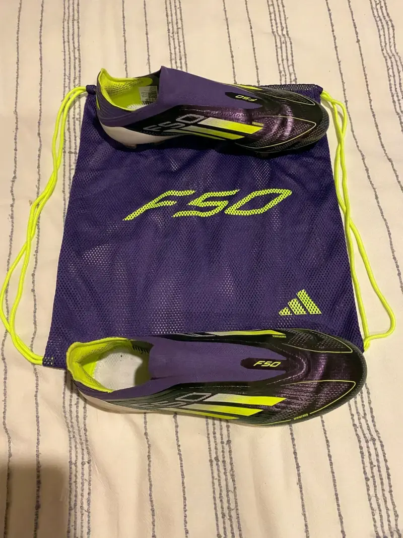 Botines de fútbol Adidas F50 profesionales origina - 3