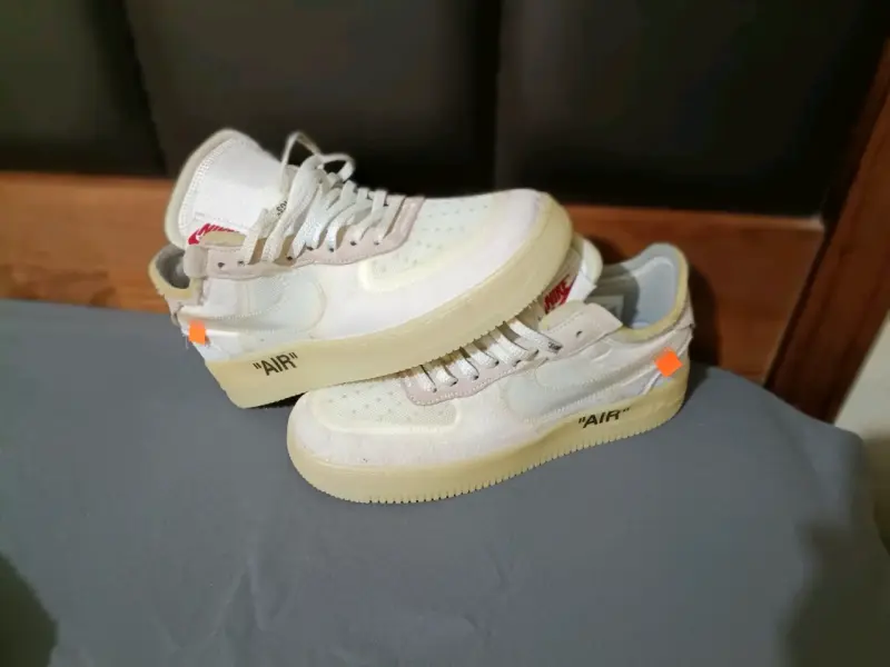 Zapatillas deportivas Nike Air Off-White blancas - 1