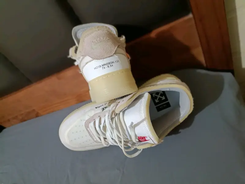 Zapatillas deportivas Nike Air Off-White blancas - 2