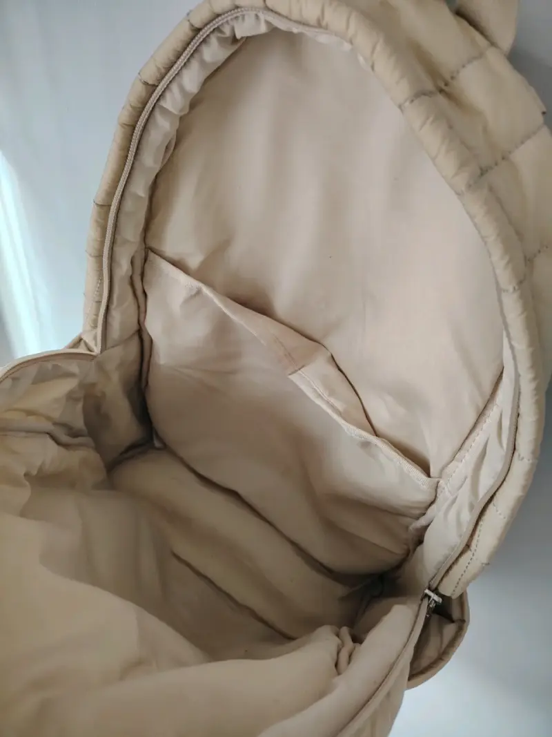 Mochila acolchada beige Calvin Klein - 5