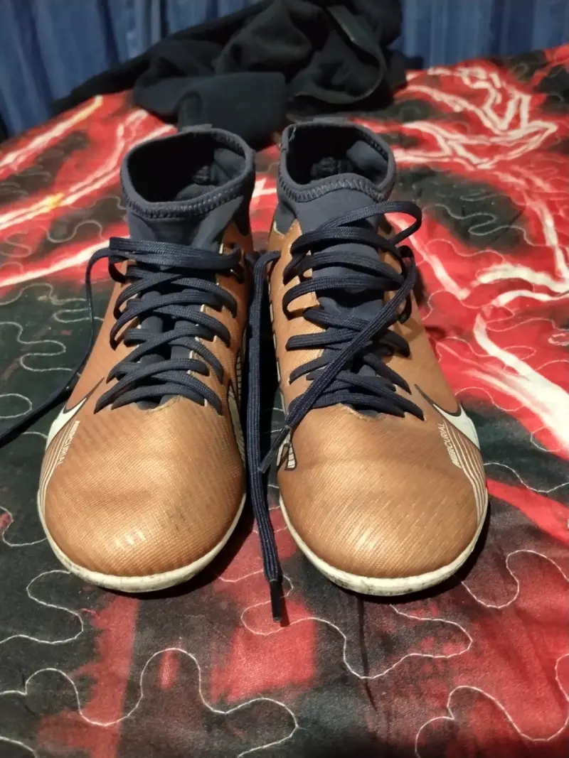 Zapatillas de fútbol Nike Mercurial bronce - 1