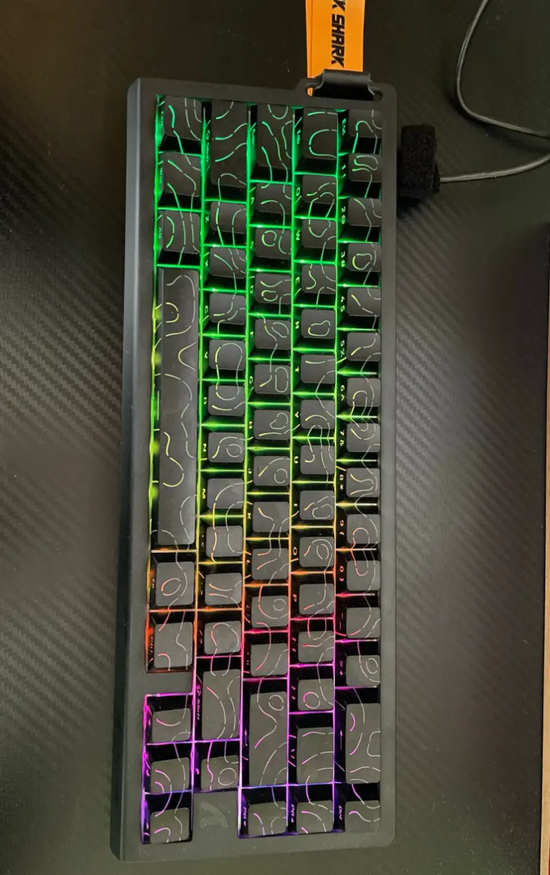 Teclado Magnético Attack Shark x68 HE - 1