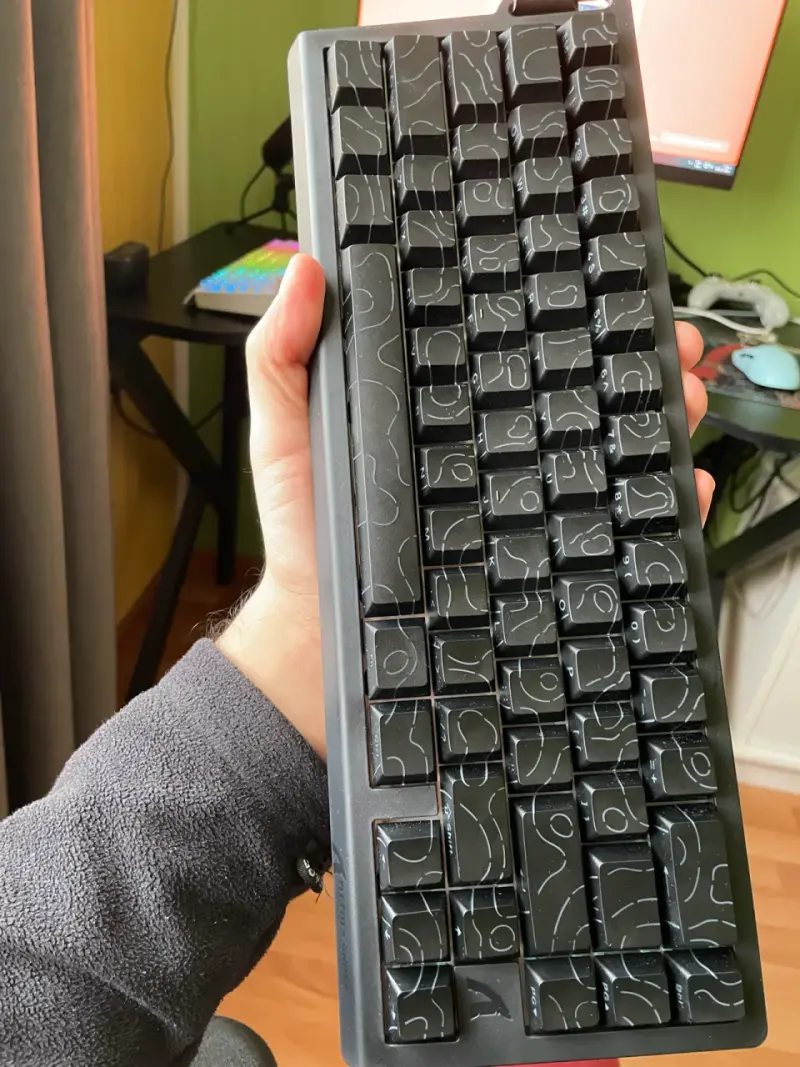 Teclado Magnético Attack Shark x68 HE - 2
