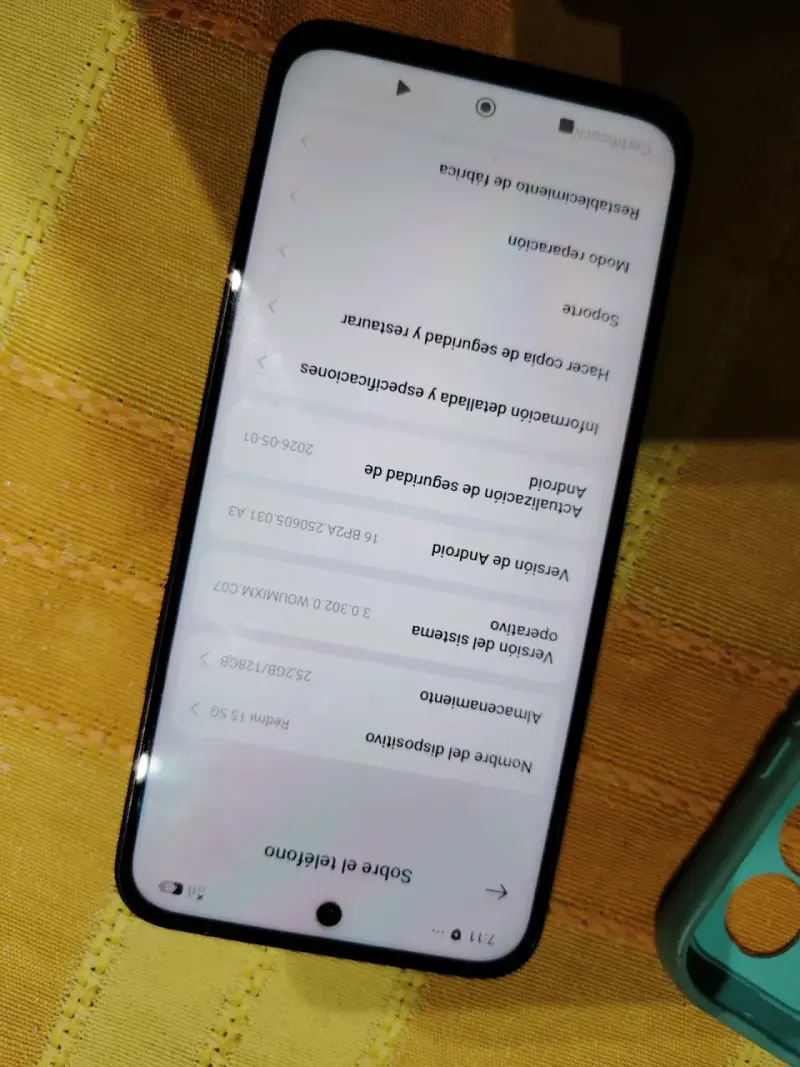 Smartphone Xiaomi Redmi 5G con triple cámara - 4