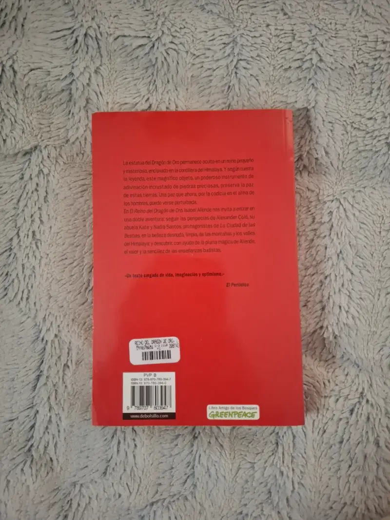 Libro El Reino del Dragón de Oro de Isabel Allende - 2