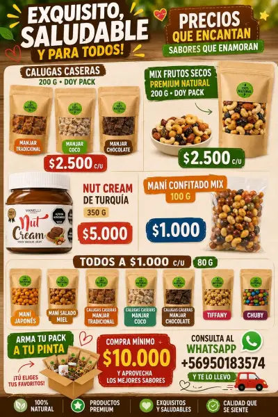 Calugas Caseras de Manjar Tradicional 200g - miniatura 2