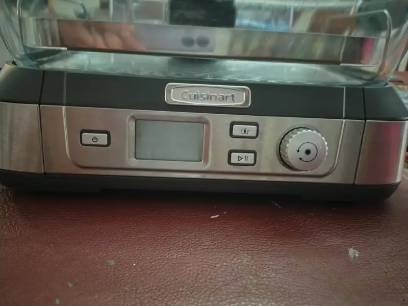 Vaporera Cuisinart con tapa de vidrio - 1