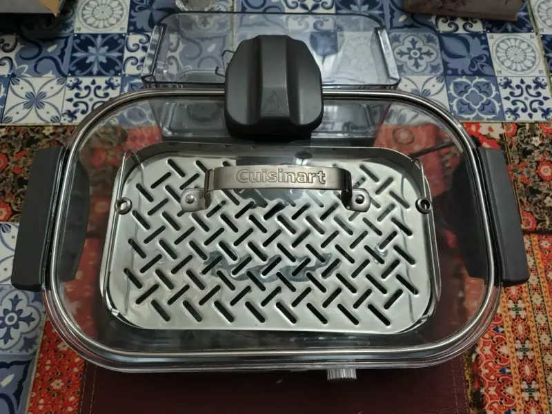Vaporera Cuisinart con tapa de vidrio - 2