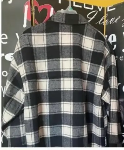 CChaqueta de franela a cuadros para hombre - miniatura 2