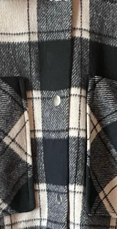 CChaqueta de franela a cuadros para hombre - miniatura 5