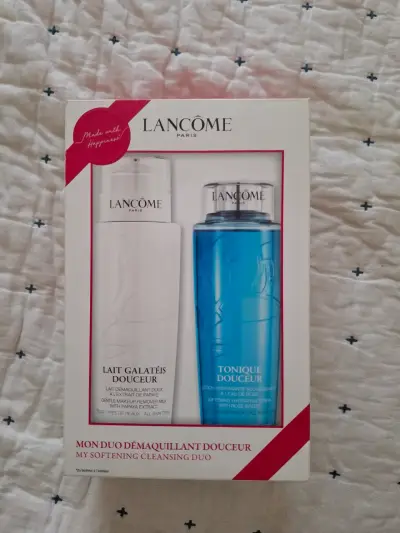 Set de limpieza facial Lancôme Lait Galatéis y Tonique Douceur - miniatura 1