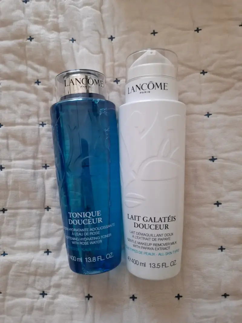 Set de limpieza facial Lancôme Lait Galatéis y Tonique Douceur - 3