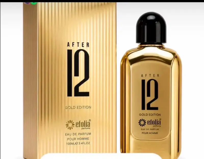 Perfume Efolia After 12 Gold Hombre 100 Ml