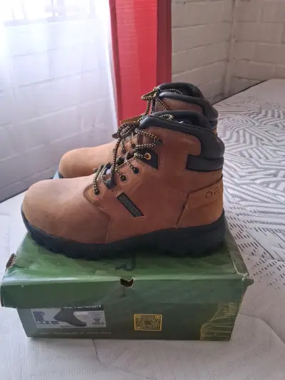 Botas de seguridad marrón Defender - miniatura 3