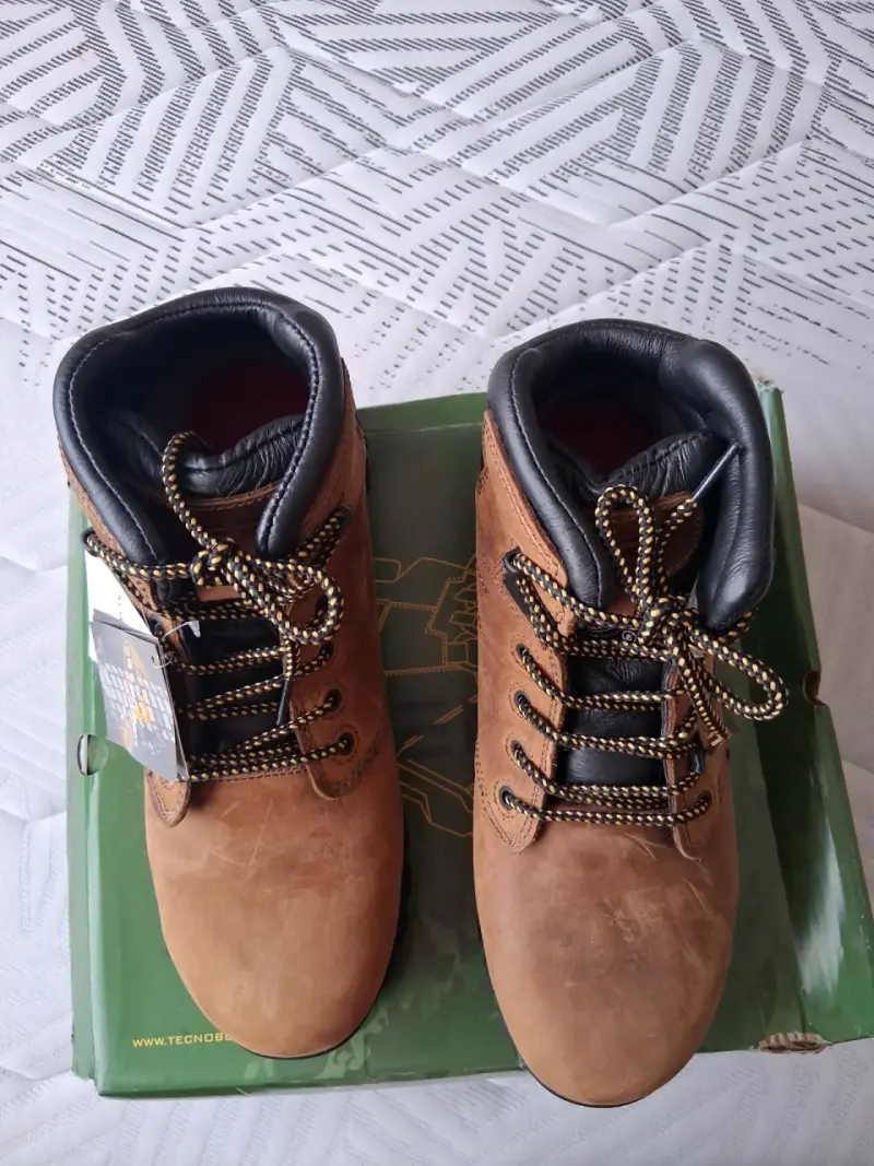 Zapatos de seguridad marrón Defender - 4
