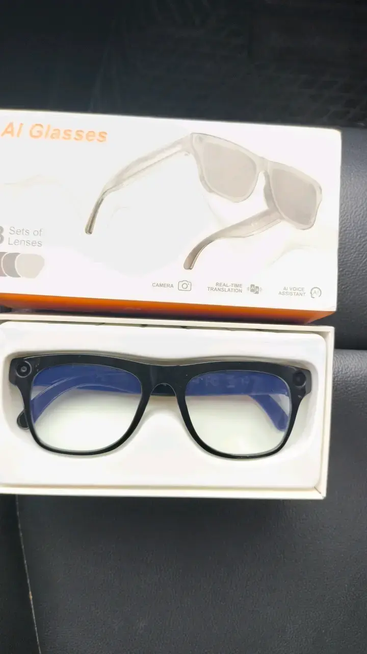 Gafas Inteligentes AI con Cámara y Asistente de Voz - 3