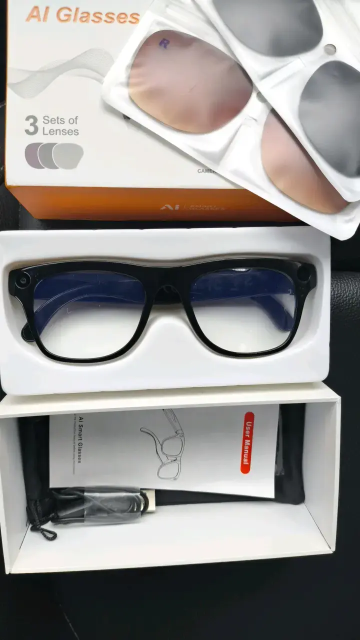 Gafas Inteligentes AI con Cámara y Asistente de Voz - 4