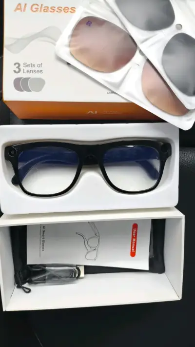 Gafas Inteligentes AI con Cámara y Asistente de Voz - miniatura 4