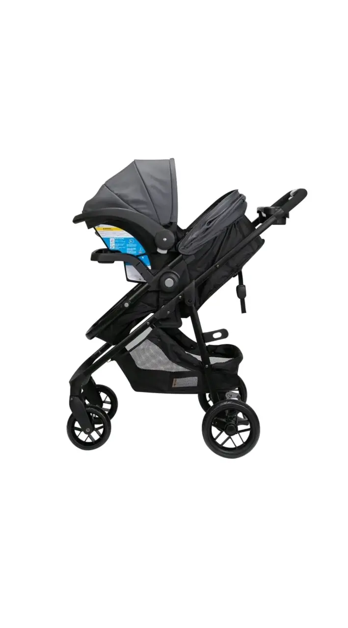 Coche de bebé con silla de auto Safety 1st negro - 2