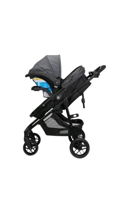 Coche de bebé con silla de auto Safety 1st negro - miniatura 2