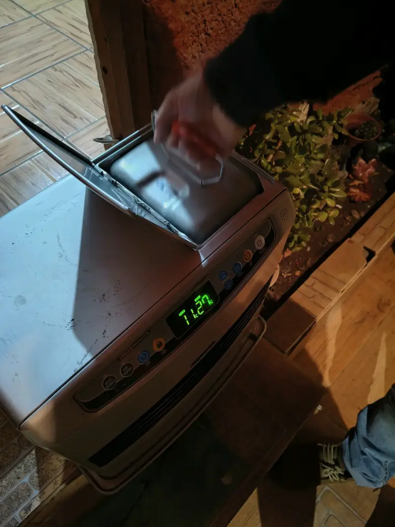 Calefactor a parafina con control digital - 1