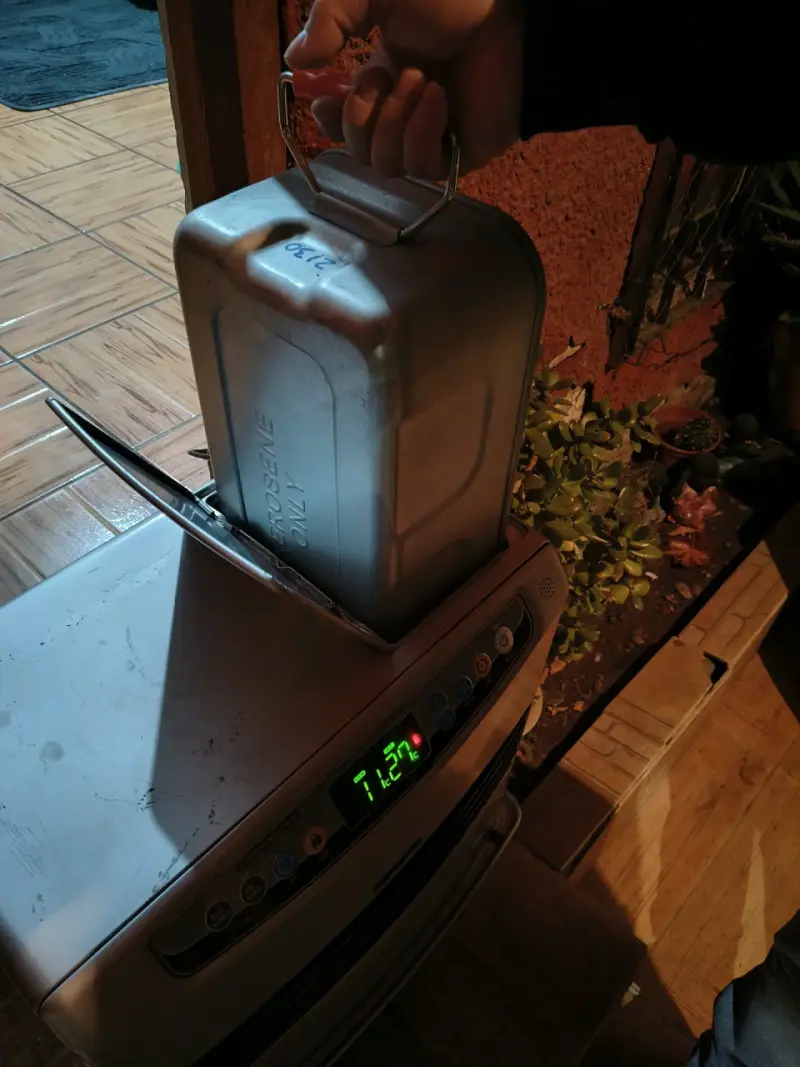 Calefactor a parafina con control digital - 2