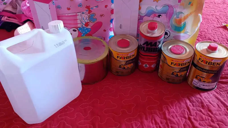 Kit de Pintura Automotriz Farben y Max Rubber