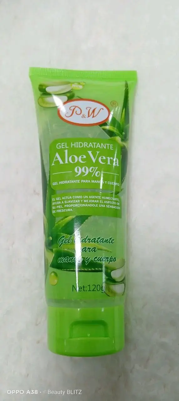Gel Hidratante Aloe Vera 99% P&W 120g - 1