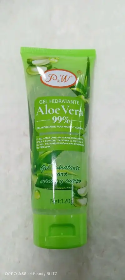 Gel Hidratante Aloe Vera 99% P&W 120g - miniatura 1